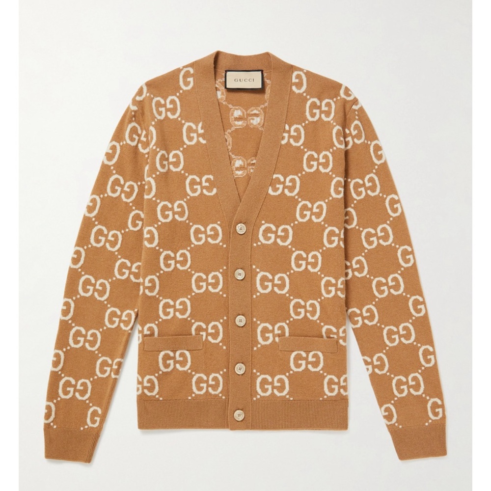 Gucci GG Jacquard Cardigan – XS – Never Worn